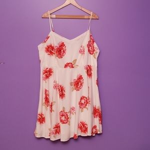 White floral sundress